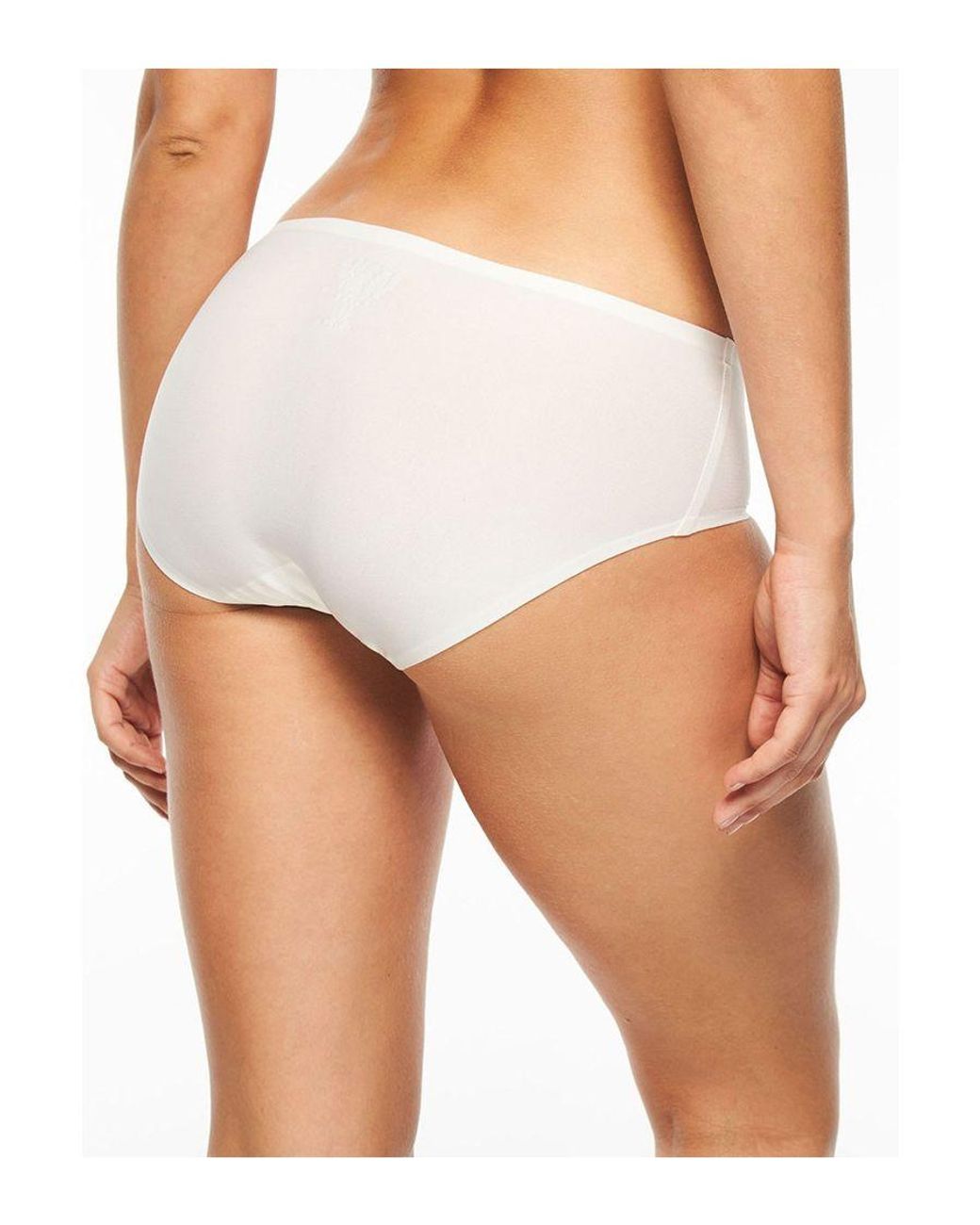 Chantelle White Soft Stretch Hipster Brief