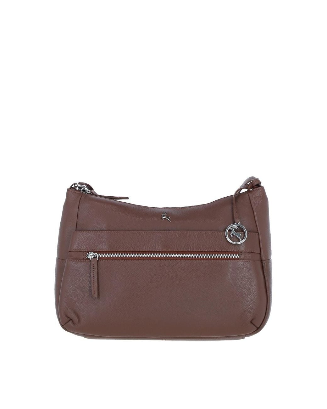 Ashwood Leather Purple 'Meath' Real Shoulder Bag