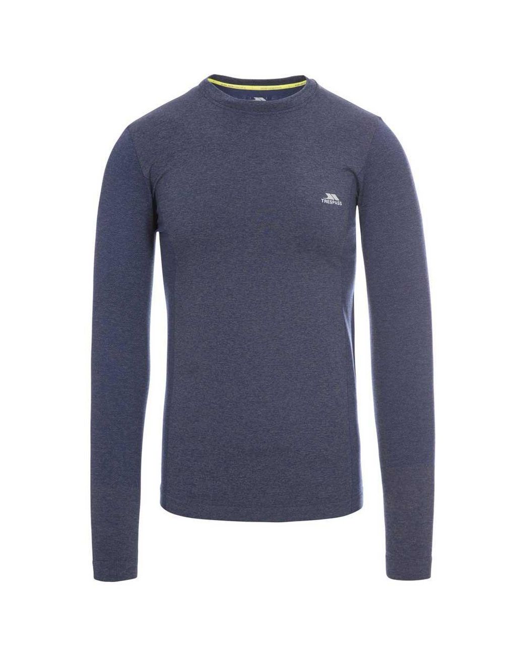 Trespass Blue Timo Long Sleeve Active Top for men