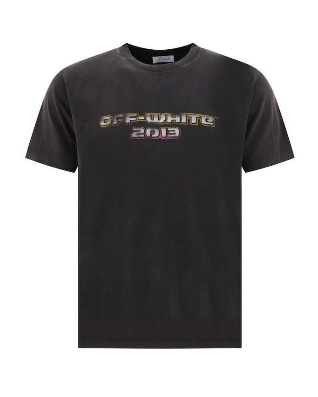 Off-White c/o Virgil Abloh Black Bacchus Slim T-Shirt Cotton for men