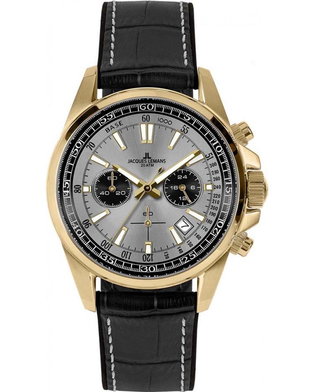 Jacques Lemans Black 1-2117Zn Liverpool Watch for men