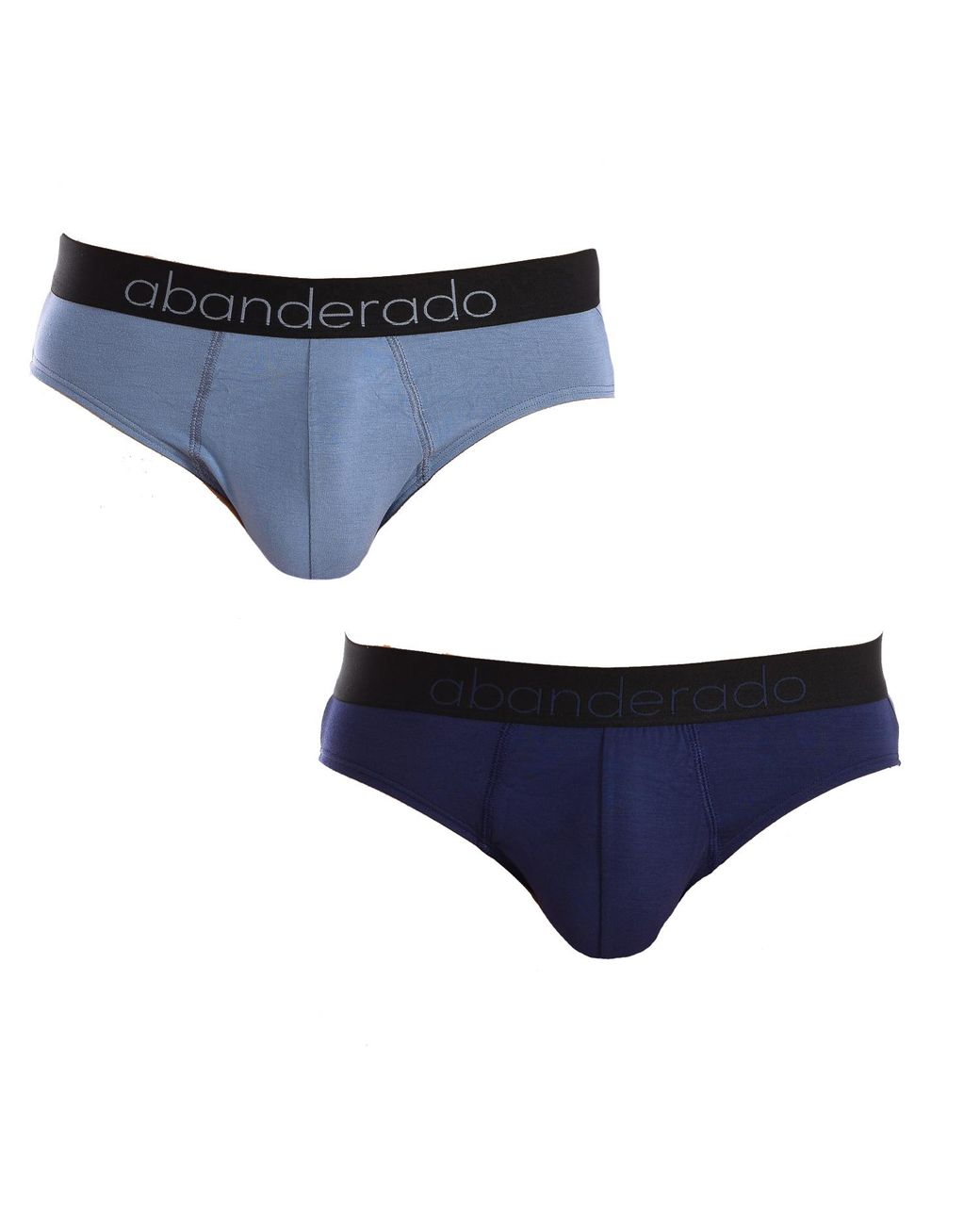 Abanderado Blue Pack Of 2 Sensitive Bamboo Briefs A0C7L for men