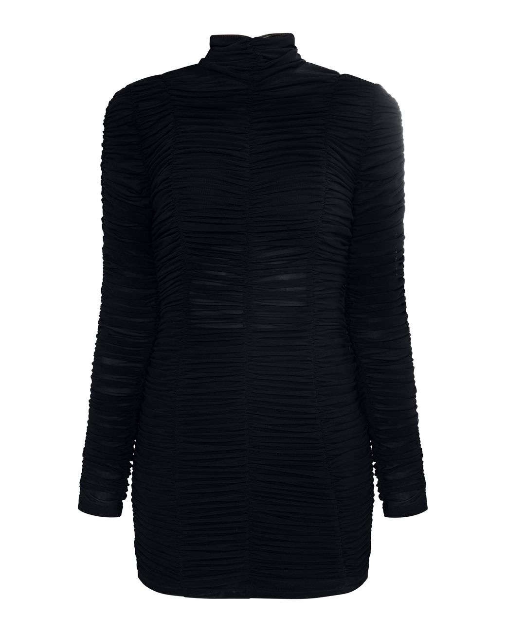 faina Mesh Jurk in het Blue
