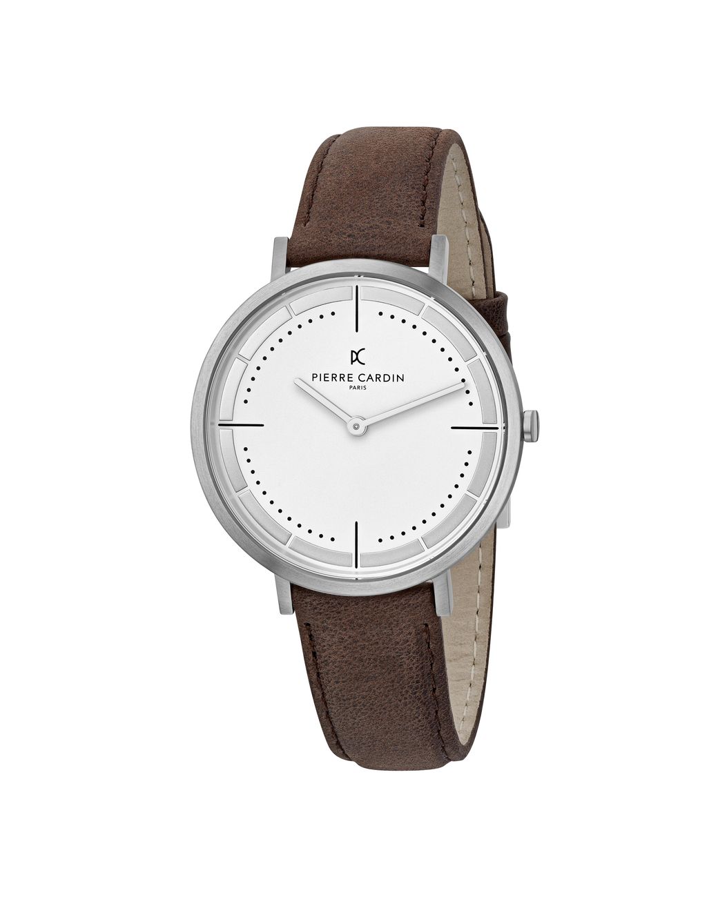 Pierre Cardin Metallic Belleville Park Watch Cbv.1026 Leather for men
