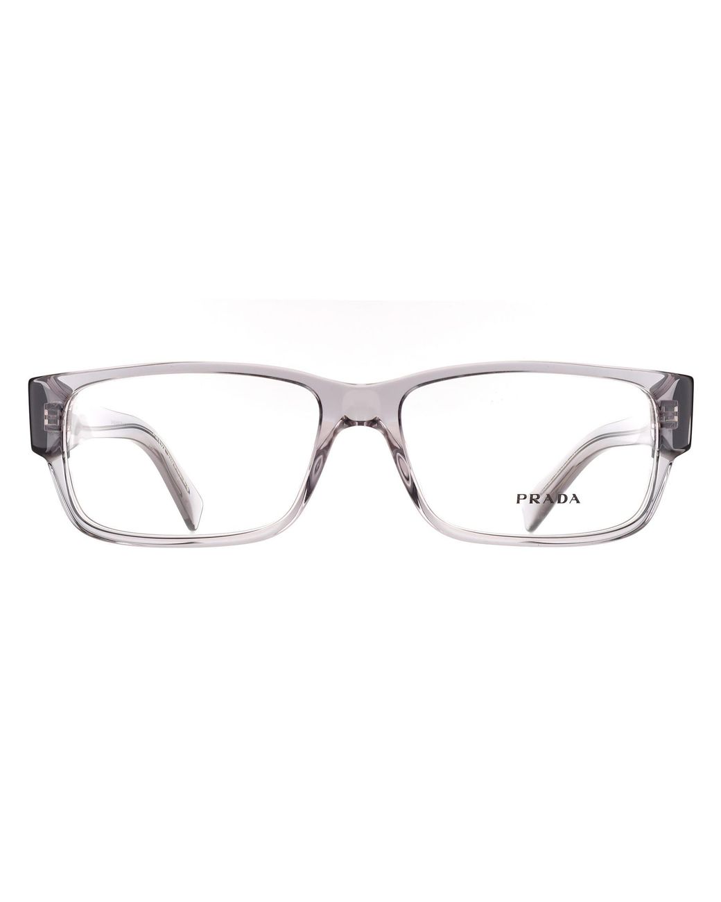 Prada Metallic Rectangular Transparent Prb09V for men