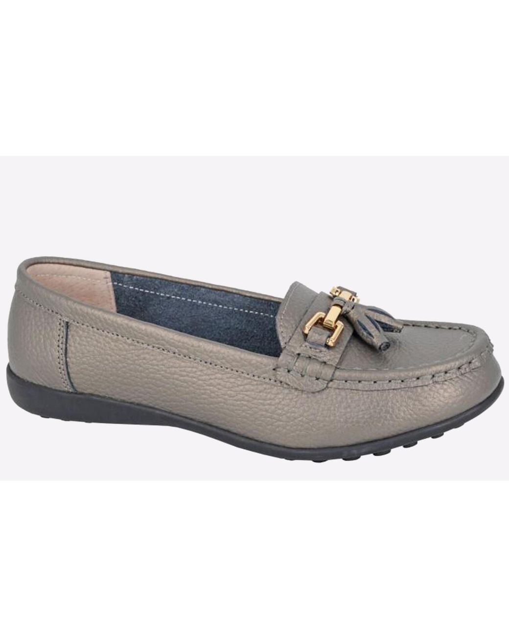 Boulevard Gray Kacie Tassle Loafers