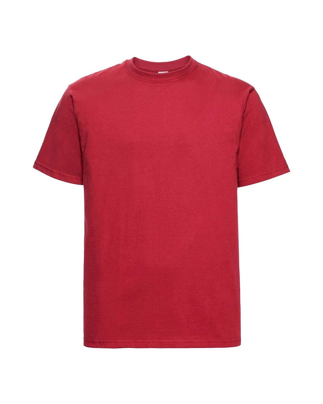 Russell Red Classic Combed Cotton Heavyweight T-Shirt (Classic) for men