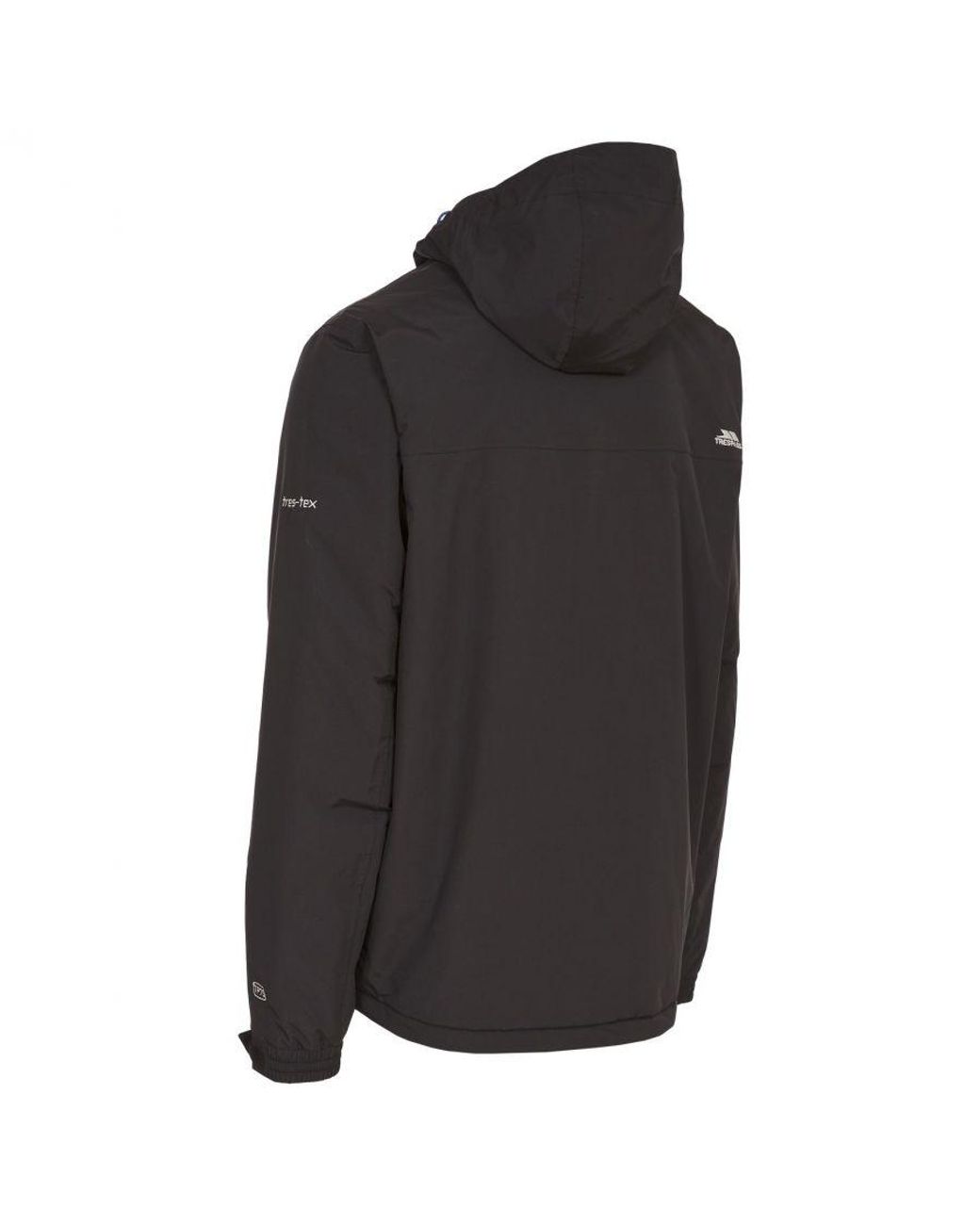 Trespass Black Donelly Waterproof Padded Jacket for men