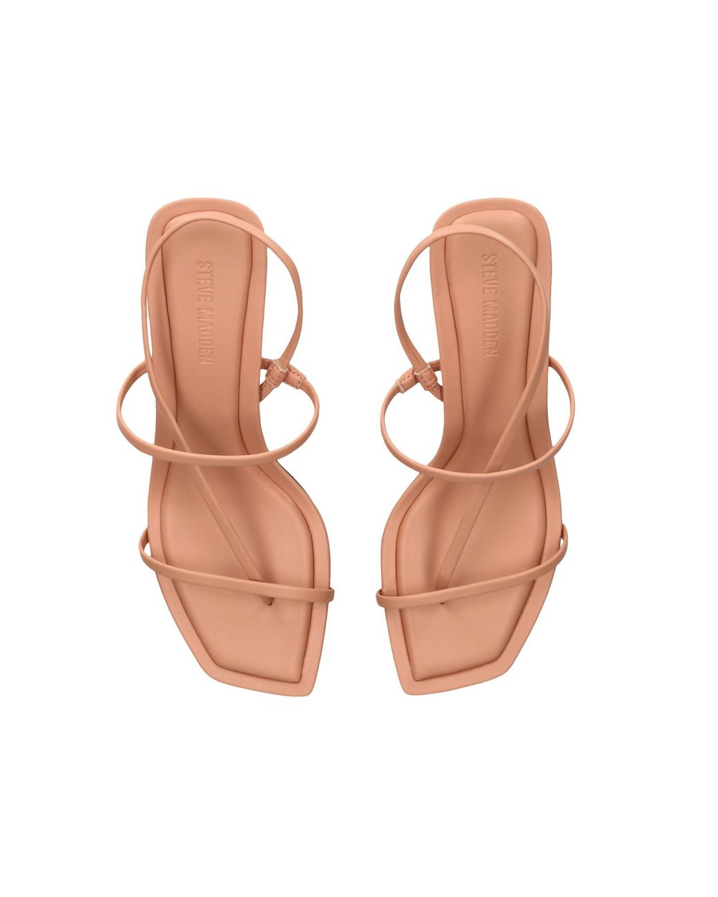 Steve Madden Pink Satin Locke Sandals
