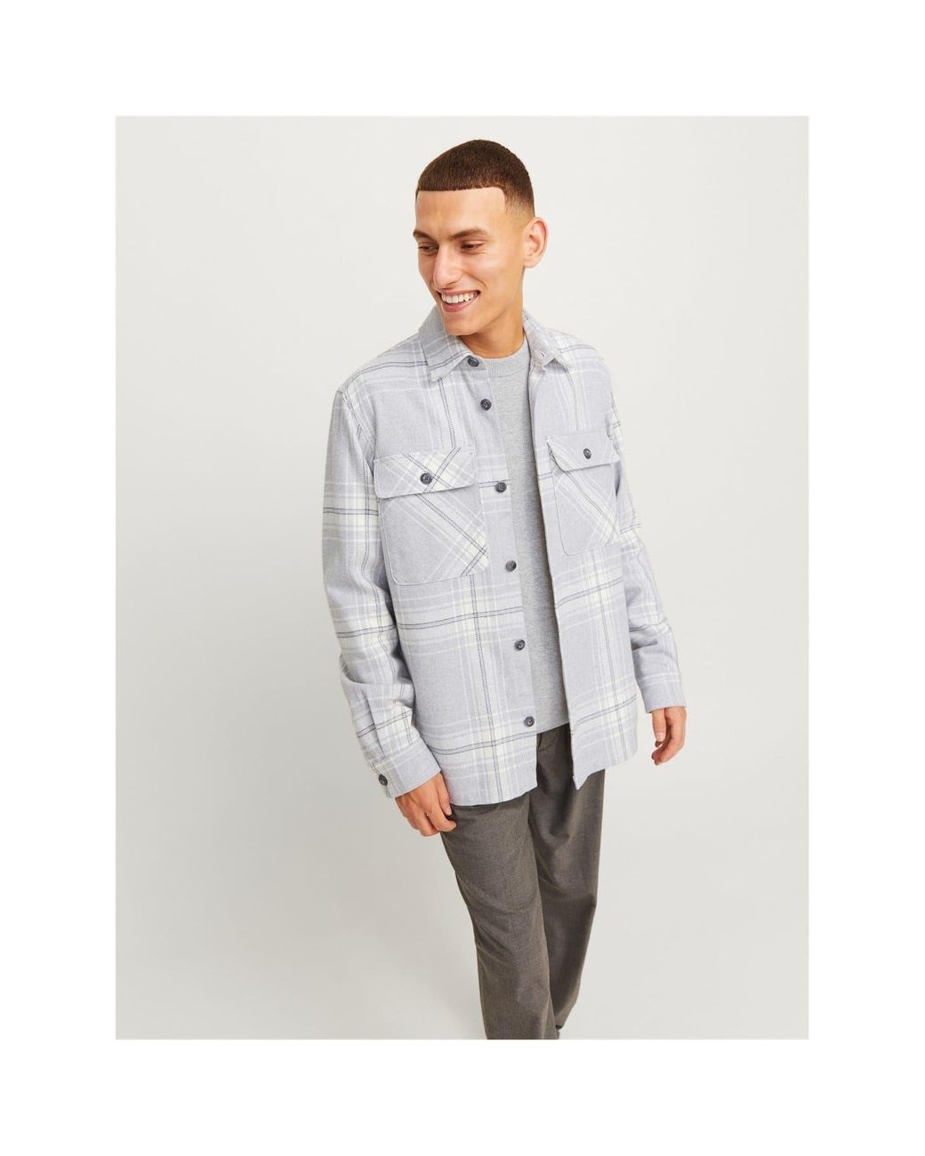 Jack & Jones Gray And Raymond Shirt for men