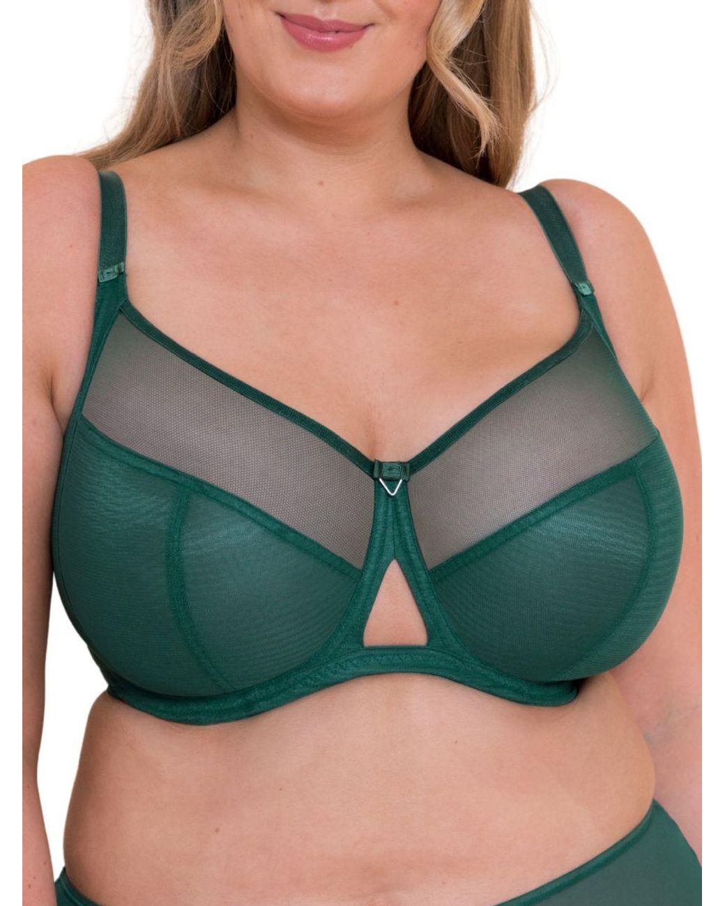 Curvy Kate Green Victory Balcony Bra