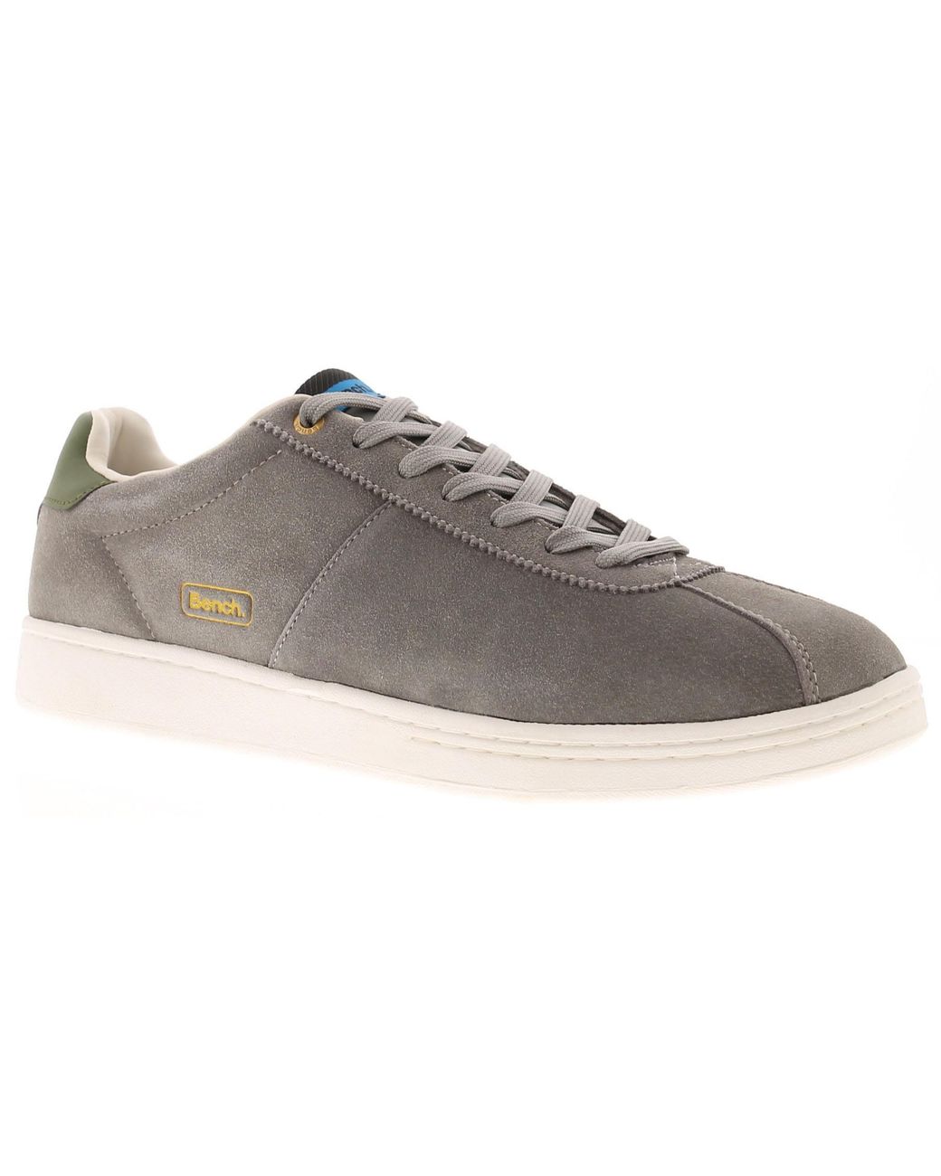 Bench Black Trainers Fletcher Leather Material_Other for men