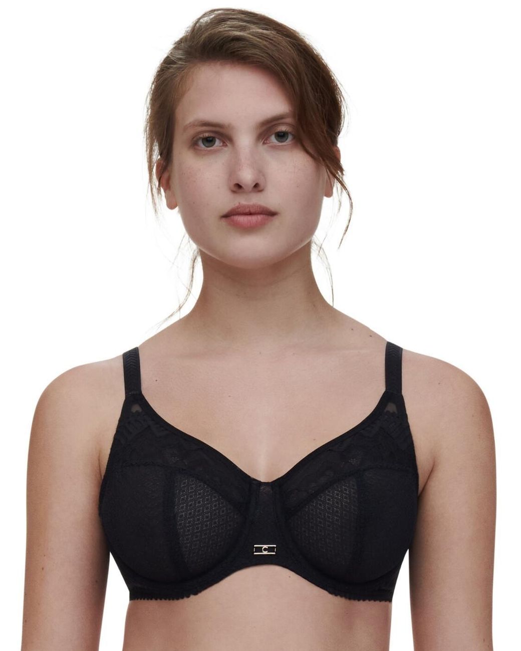 Chantelle Black C13Xmu Origins Full Cup Bra