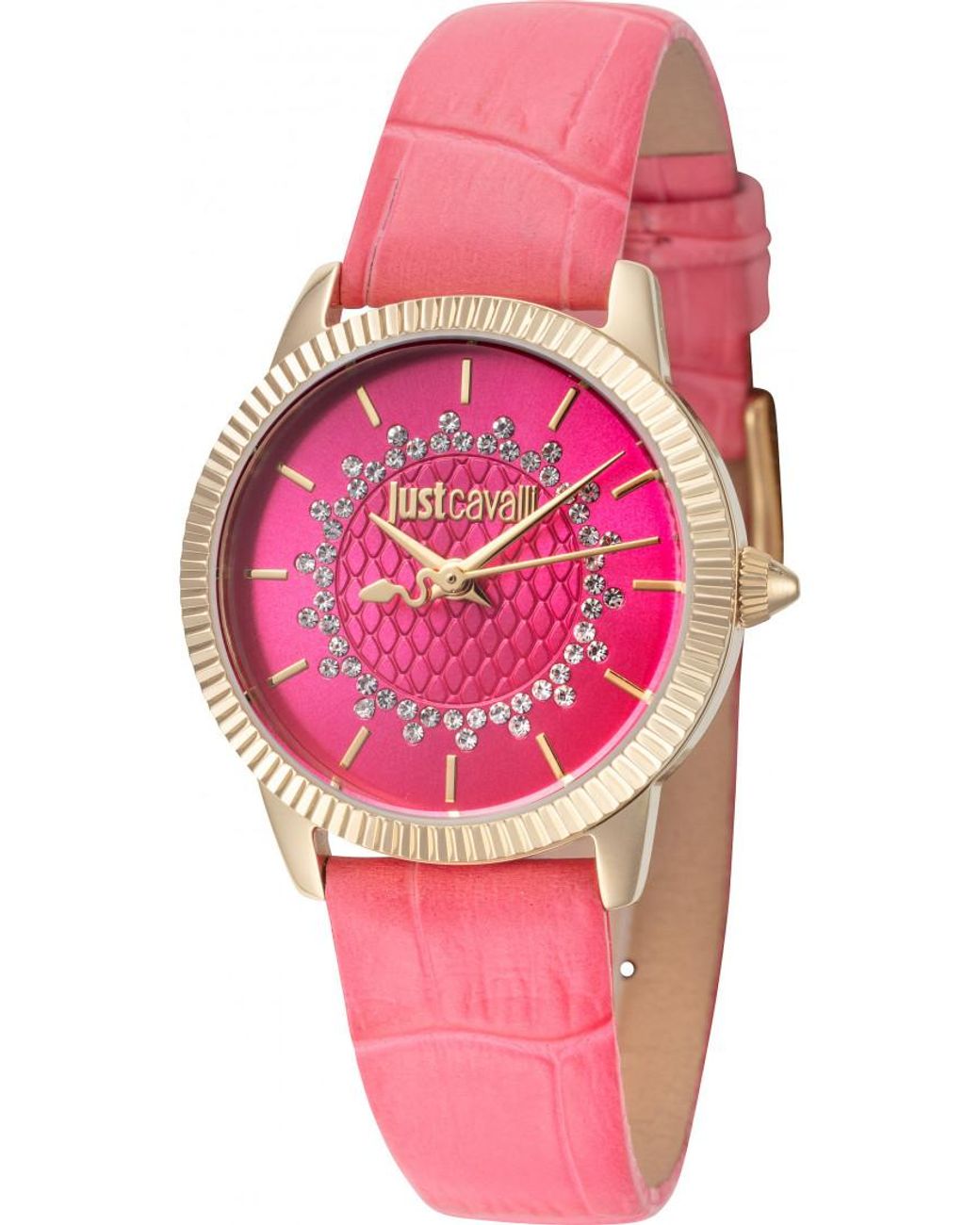 Just Cavalli Pink Jc1L258L0215 Ladies Glam Chic Watch
