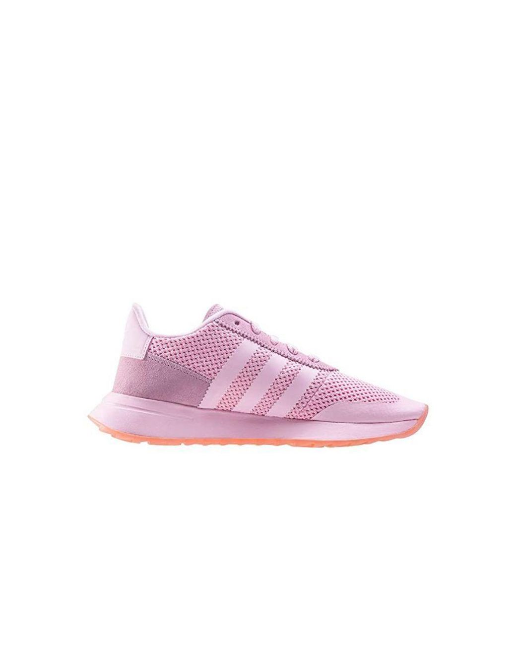 adidas Flashback Lace-up Pink Suede Leather Trainers By9309 Leather | Lyst  UK