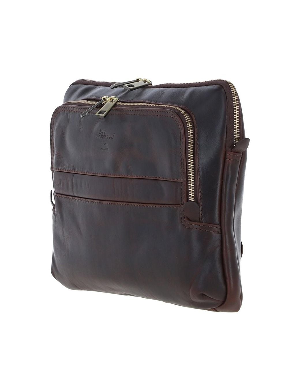 Ashwood Leather Black Real Laptop Sleeve Bag for men
