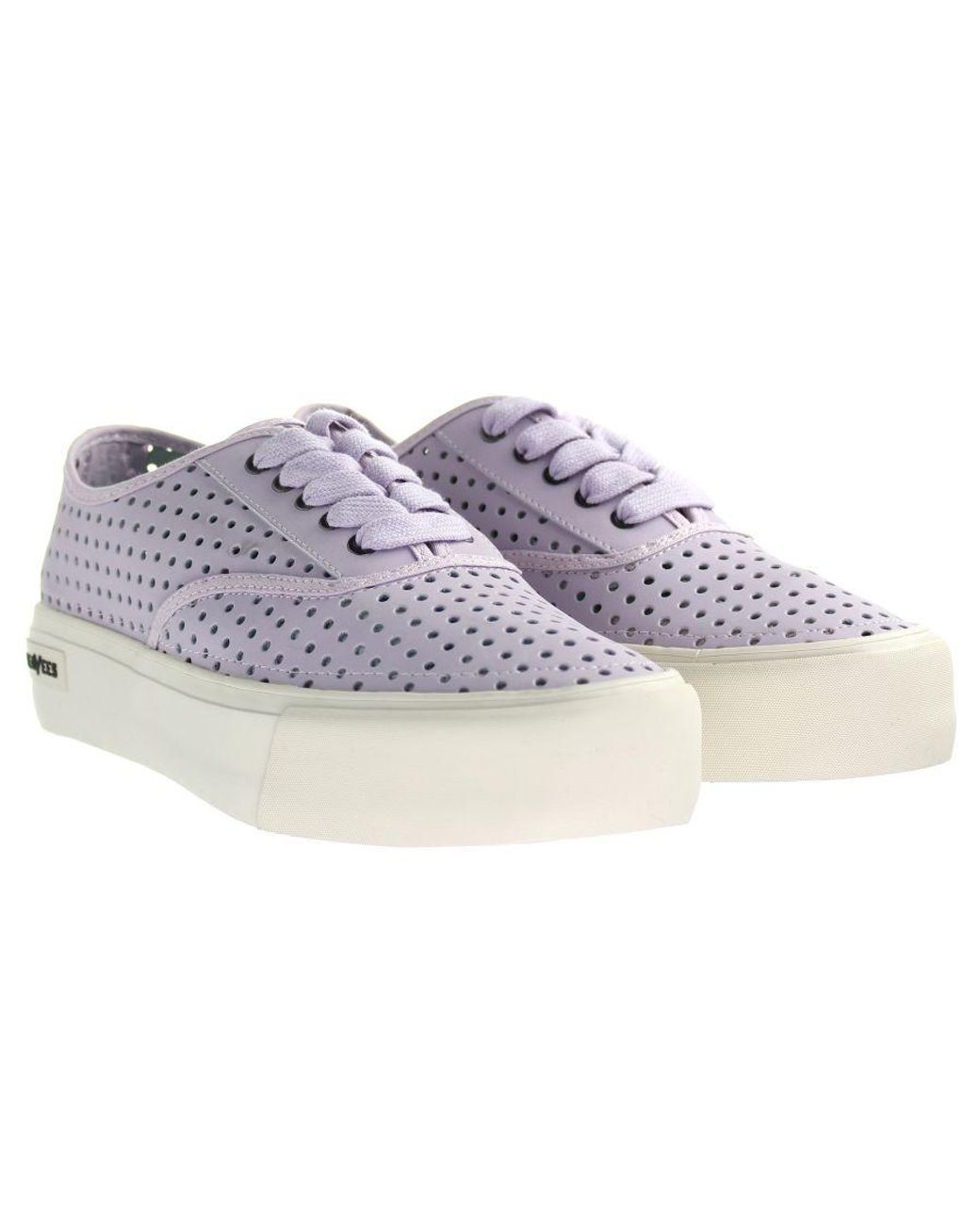 Seavees Black Legend Sneaker Platform Portal Trainers Nubuck Leather