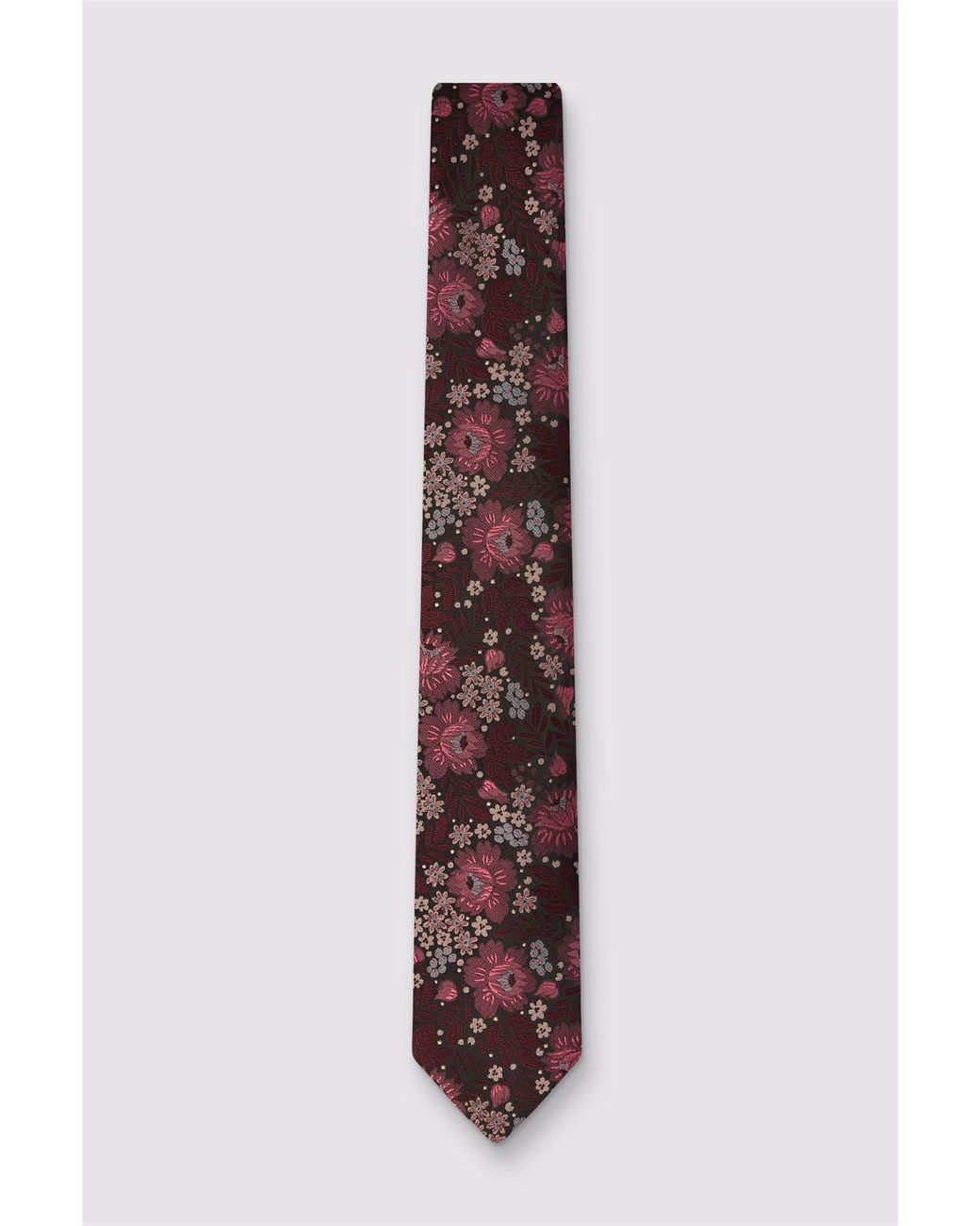 Antique Rogue Purple Floral Tie for men