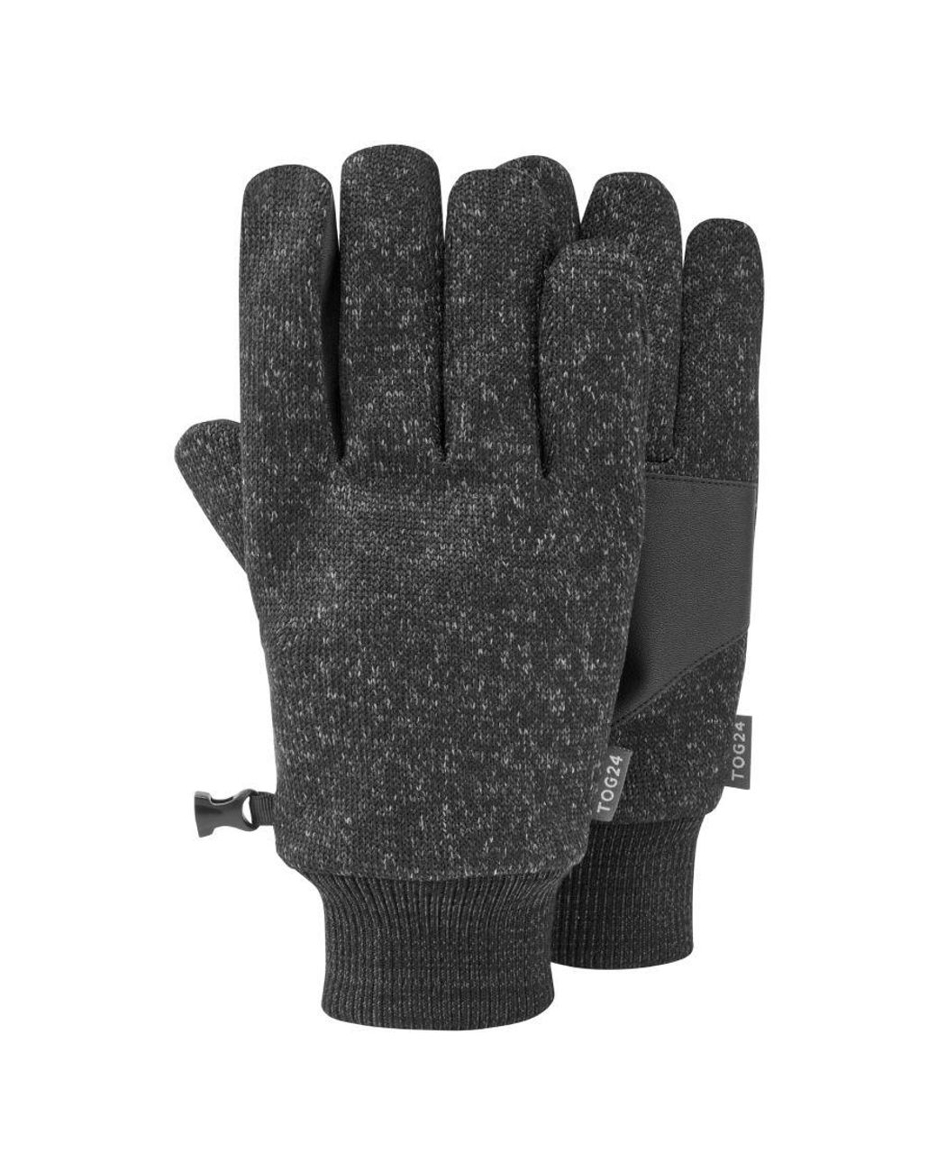 TOG24 Black Storm Powerstretch Gloves Marl