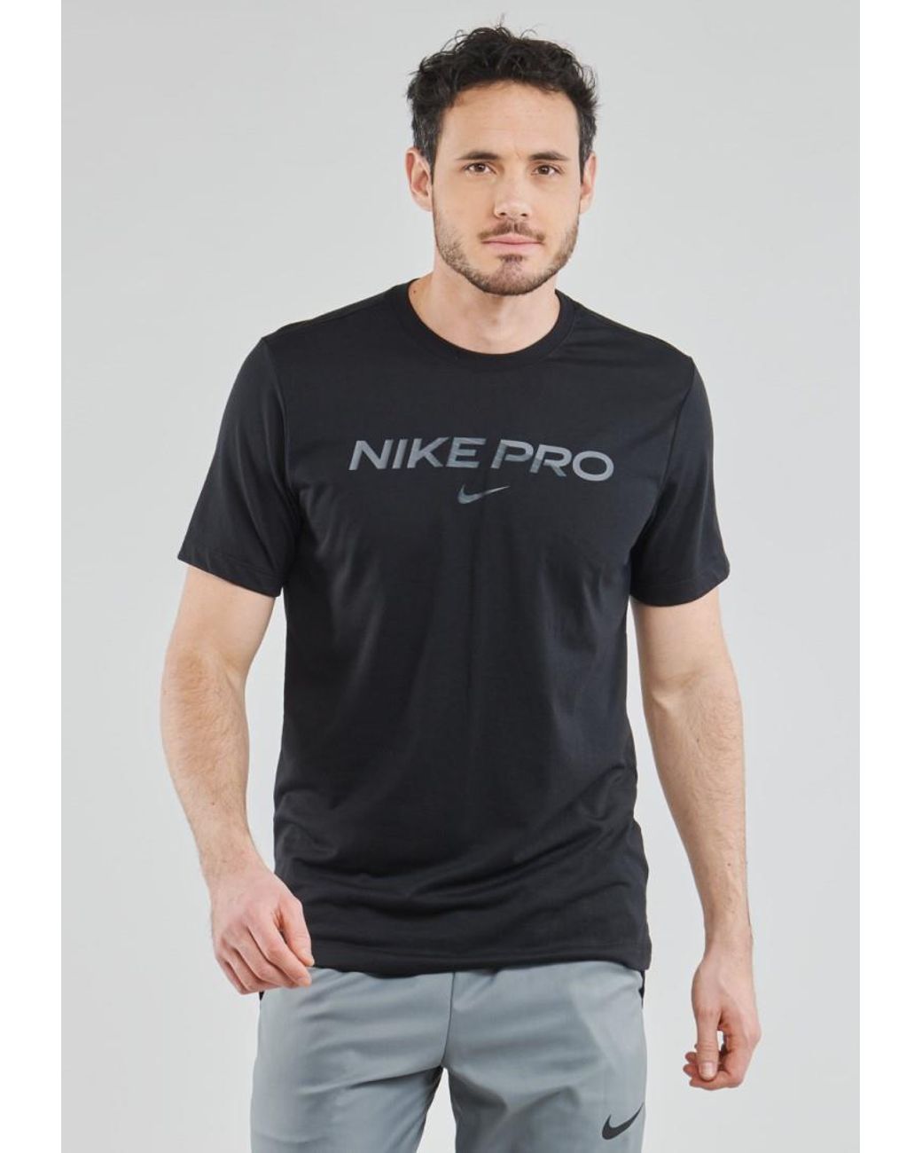 Nike Black Pro Dri Fit T Shirt for men