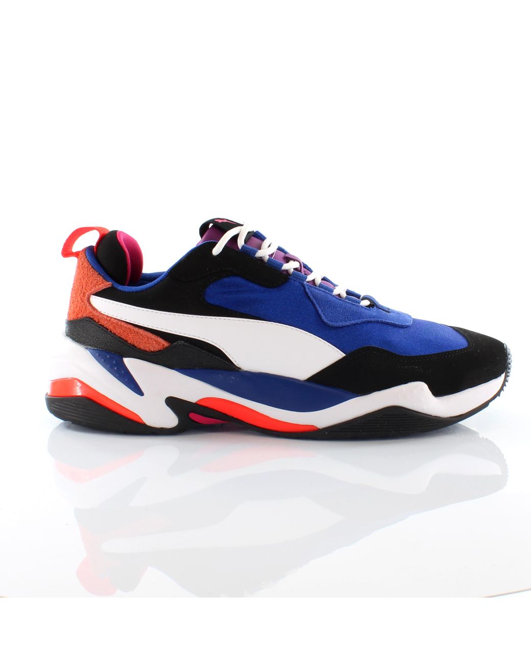 PUMA Blue Thunder 4 Life Chunky Low Lace Up Trainers 369471 01 for men