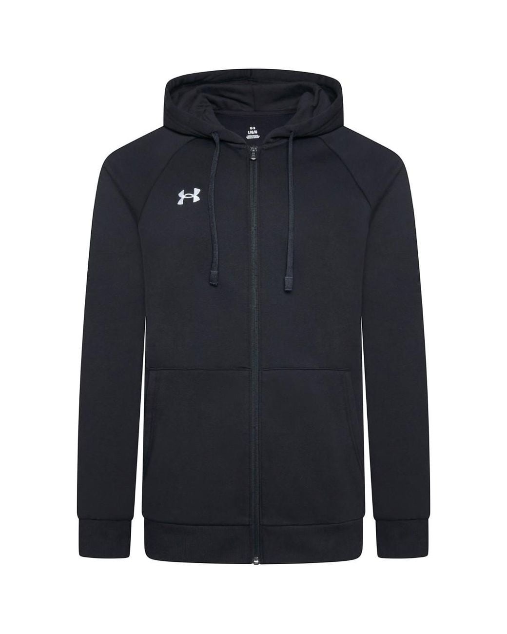 Under Armour Blue Full Zip Ua Rival Fleece Tracksuit Cotton for men