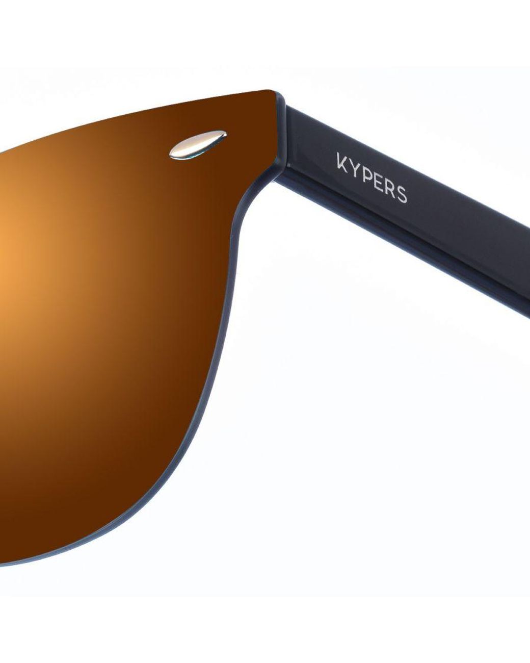Kypers Blue Rose Oval Shape Nylon Sunglasses