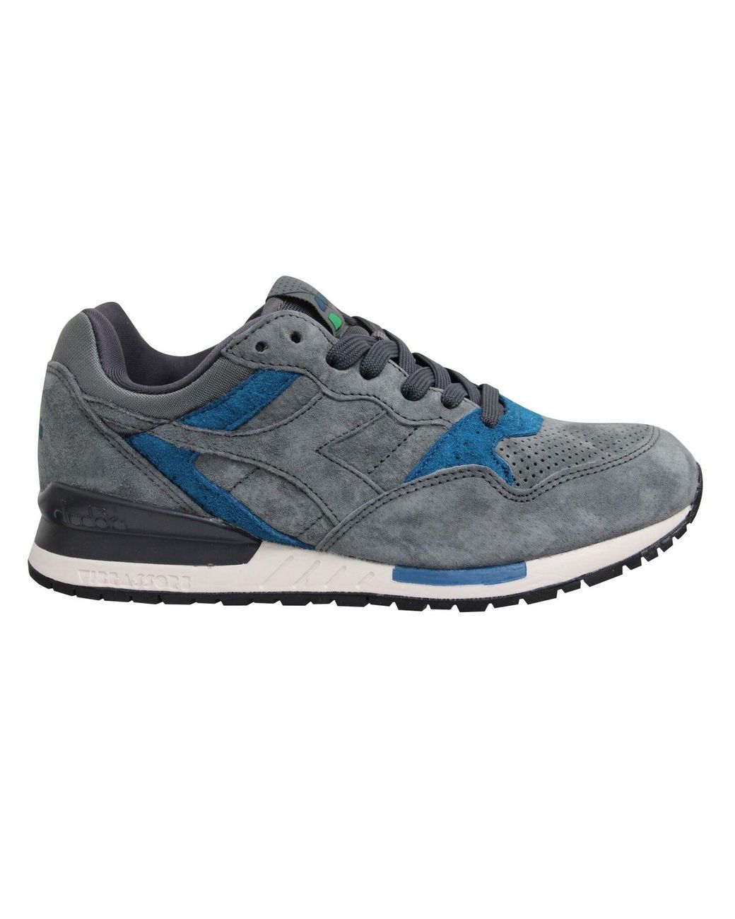 Diadora Blue Intrepid Premium Trainers Leather for men