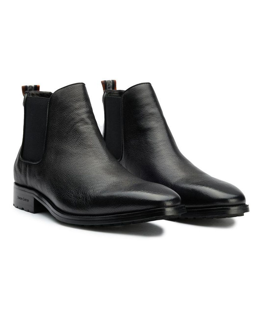 Simon Carter Black Clover 3 Chelsea Boots for men