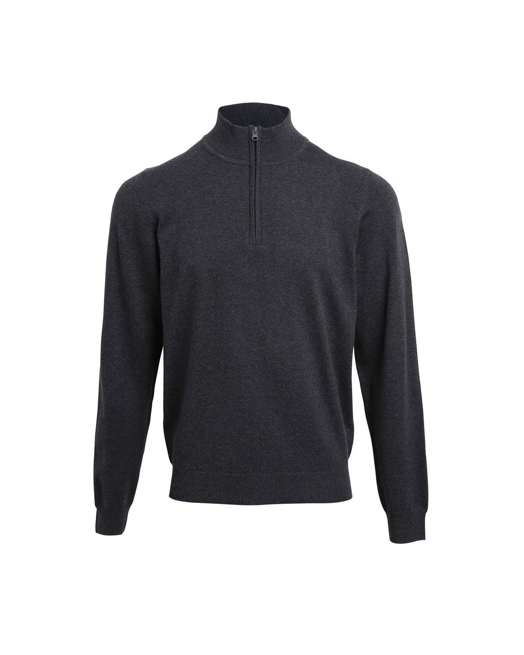 PREMIER Blue Zip Neck Sweatshirt for men