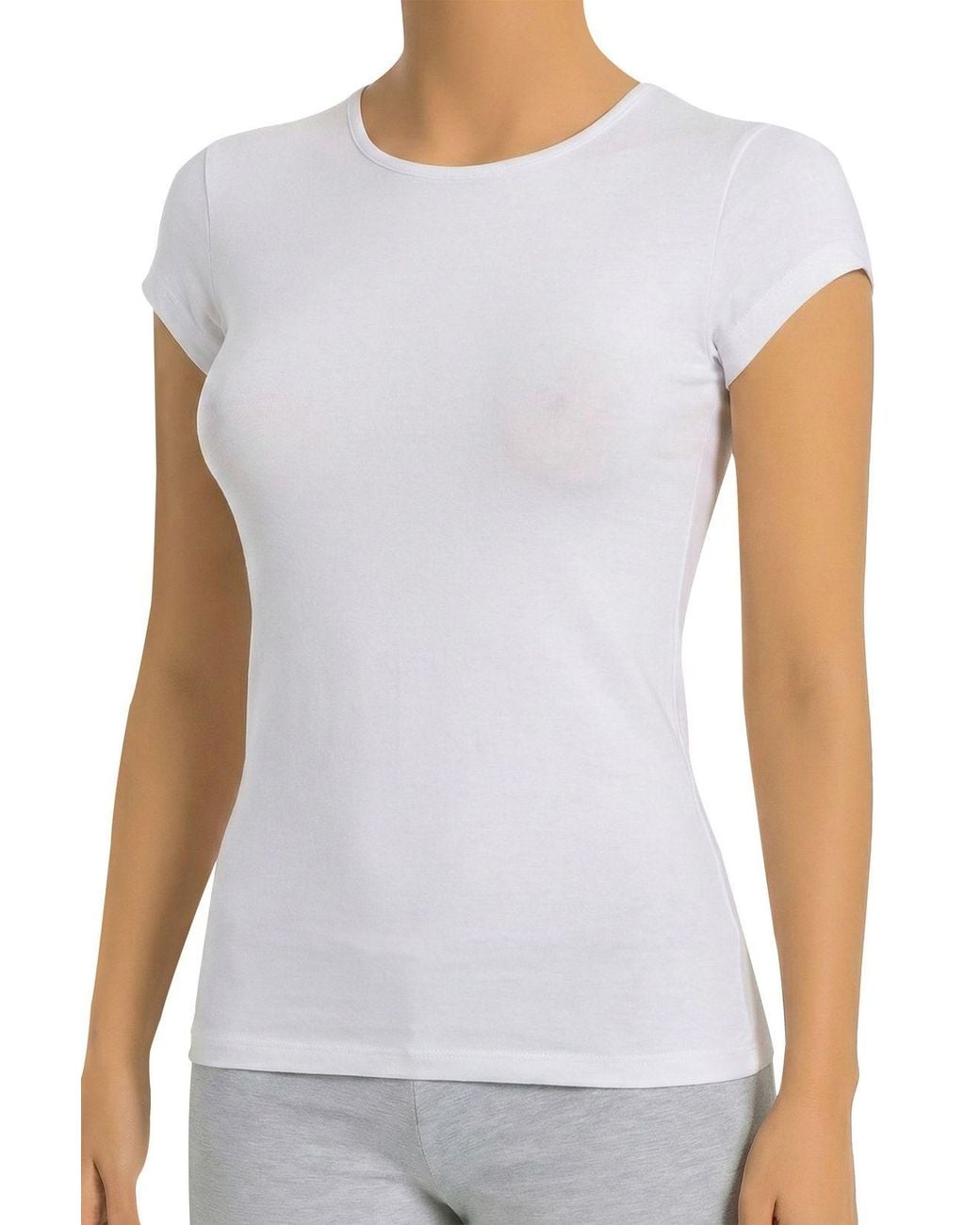 Öts White Fitted T-Shirt