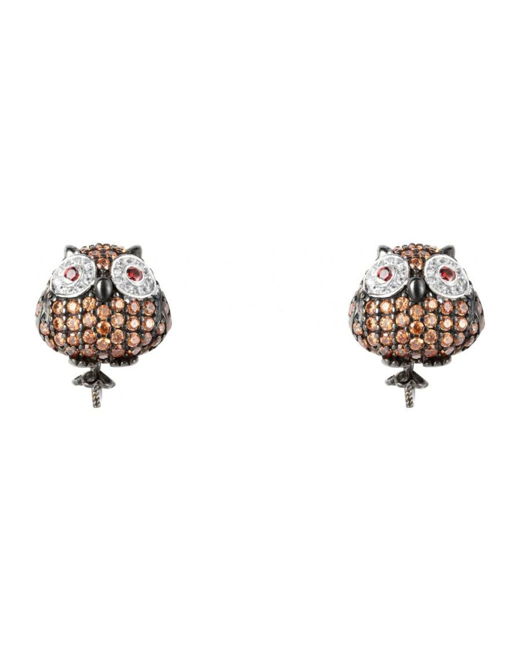 Lancaster Metallic Jla-Ear-Owl-4 Ladies Earrings