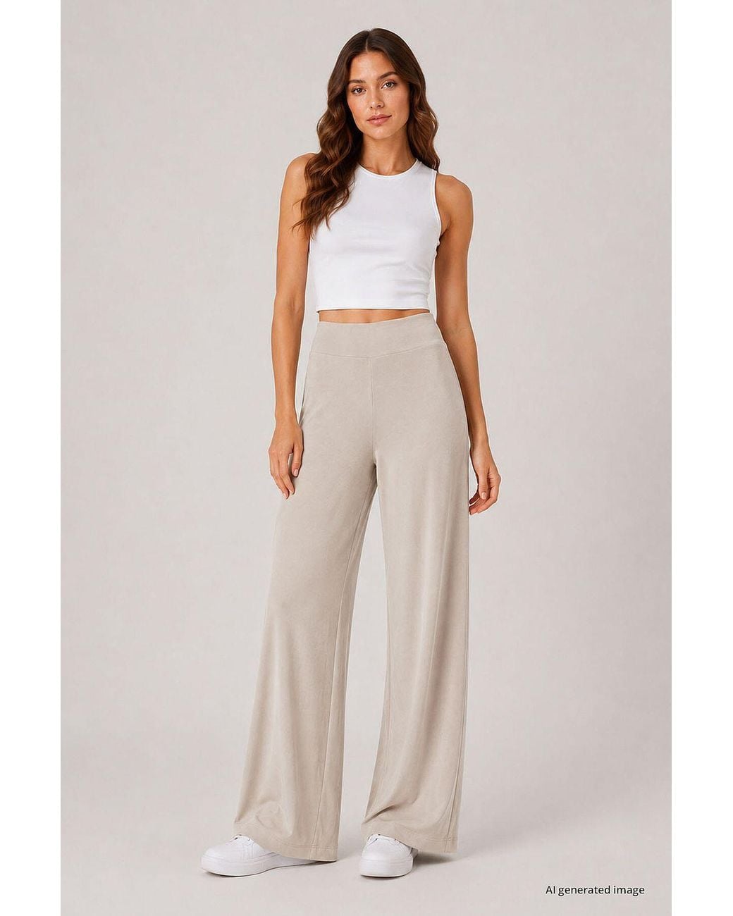 TOMMY LIFE Natural Viscose Blend Sweatpants