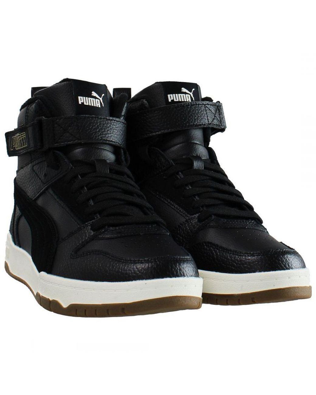 PUMA Black Rbd Game Trainers Leather (Archived) for men