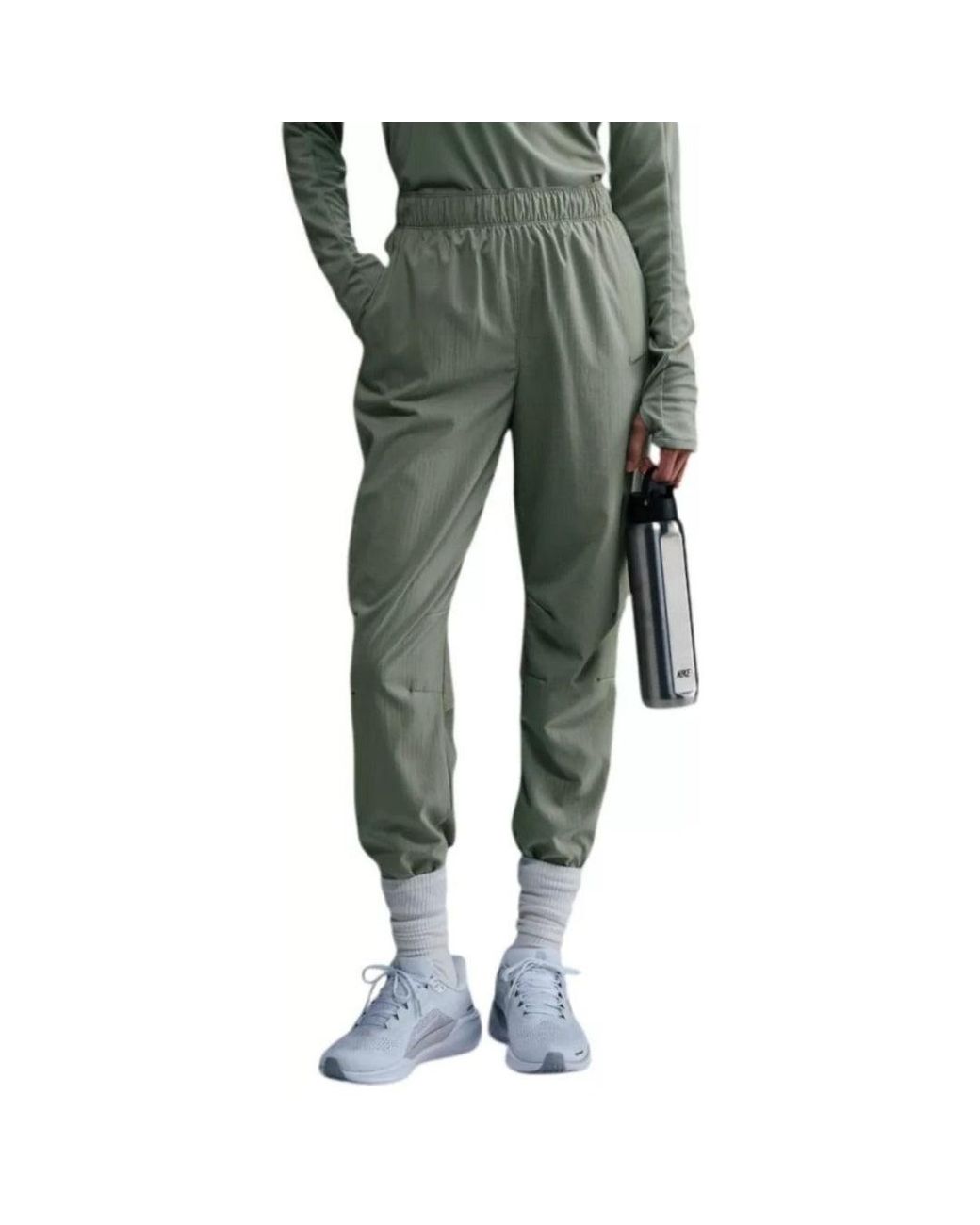 Nike Green Dri-Fit Fast Warm-Up Jade Horizon Running Pants
