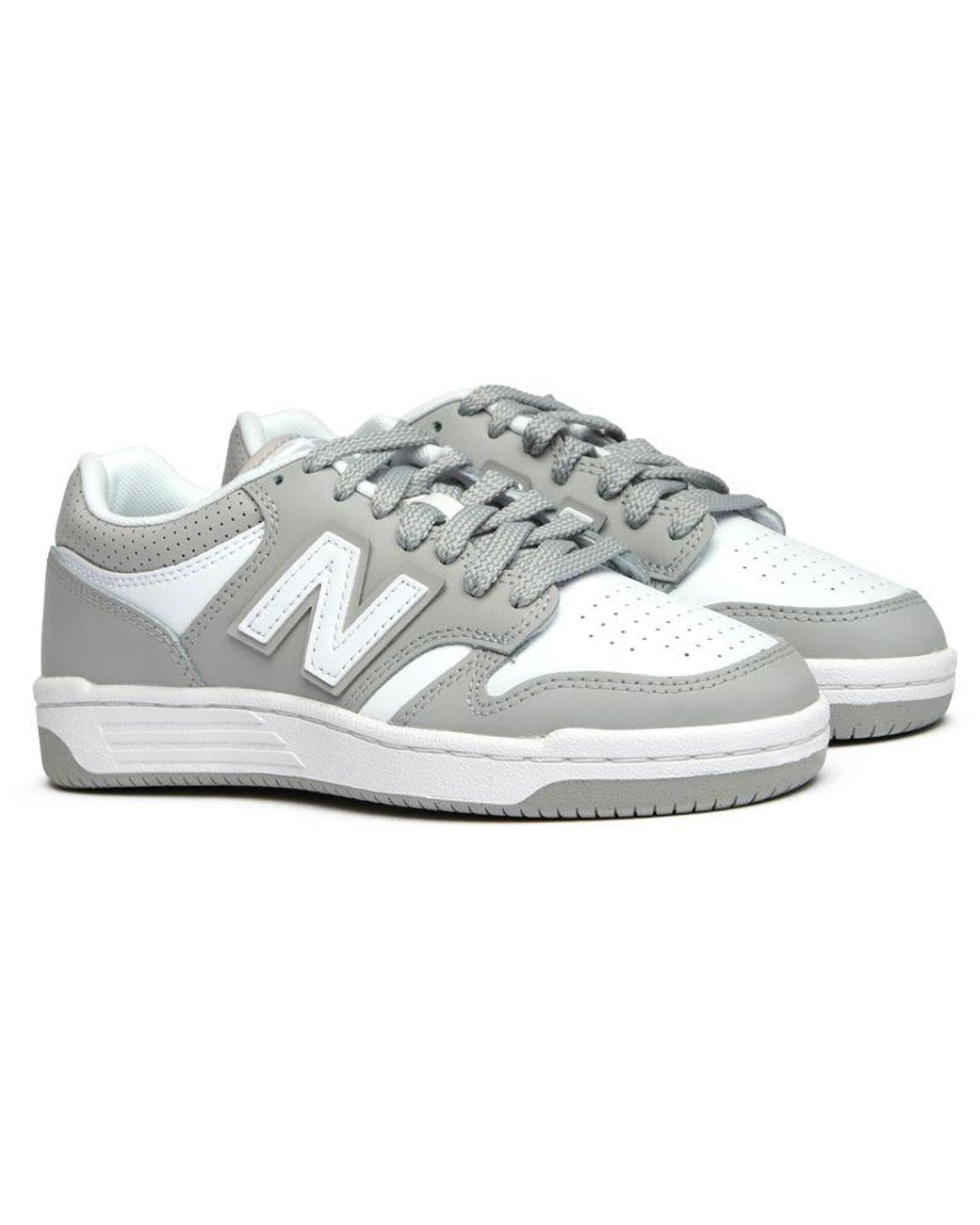 New Balance White 480 Trainers