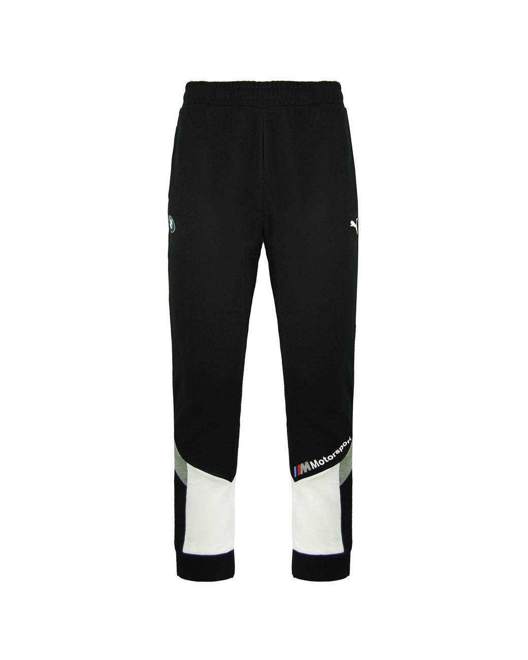PUMA Black X Bmw Motorsport Stretch Waist Slim Fit Joggers 597995 01 Cotton for men