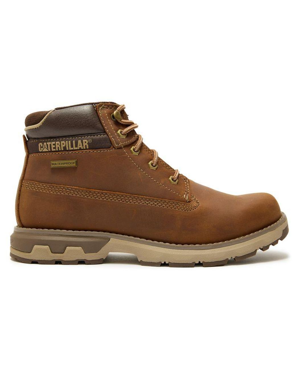 Caterpillar Brown Pursue Waterproof Boots for men