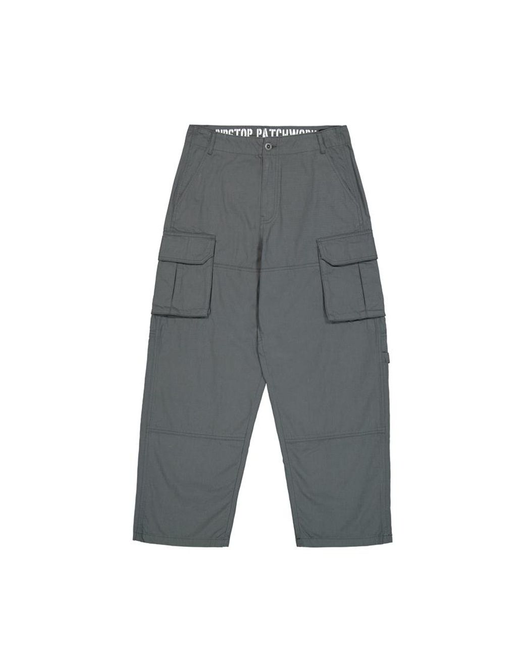 Alpha Industries Ripstop Patchwork Broek in het Gray voor heren