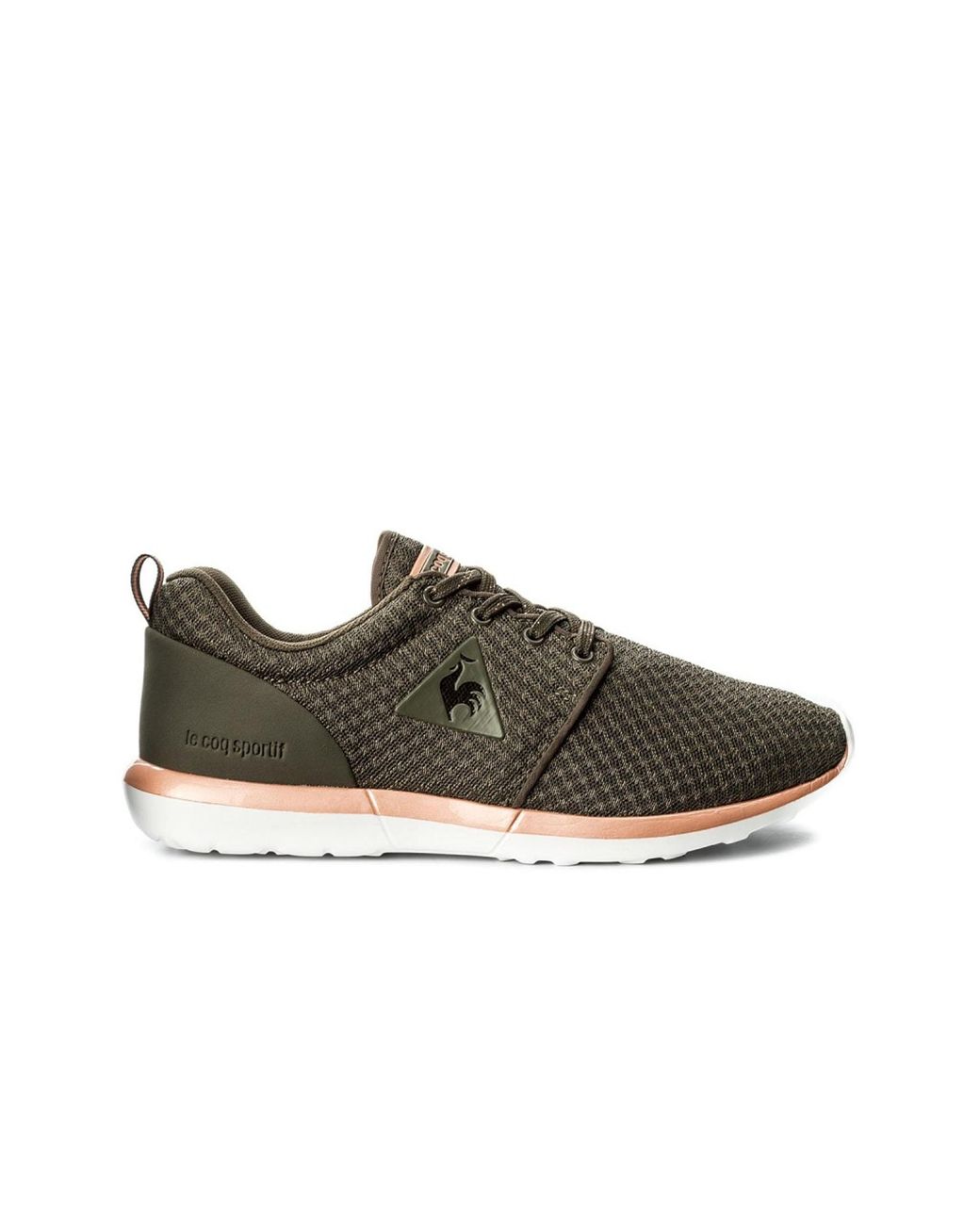 Le Coq Sportif Green Dynacomf Feminine Mesh Dark Trainers