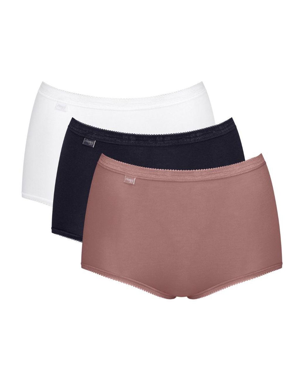 Sloggi Blue Basic+ Maxi 3 Pack Briefs