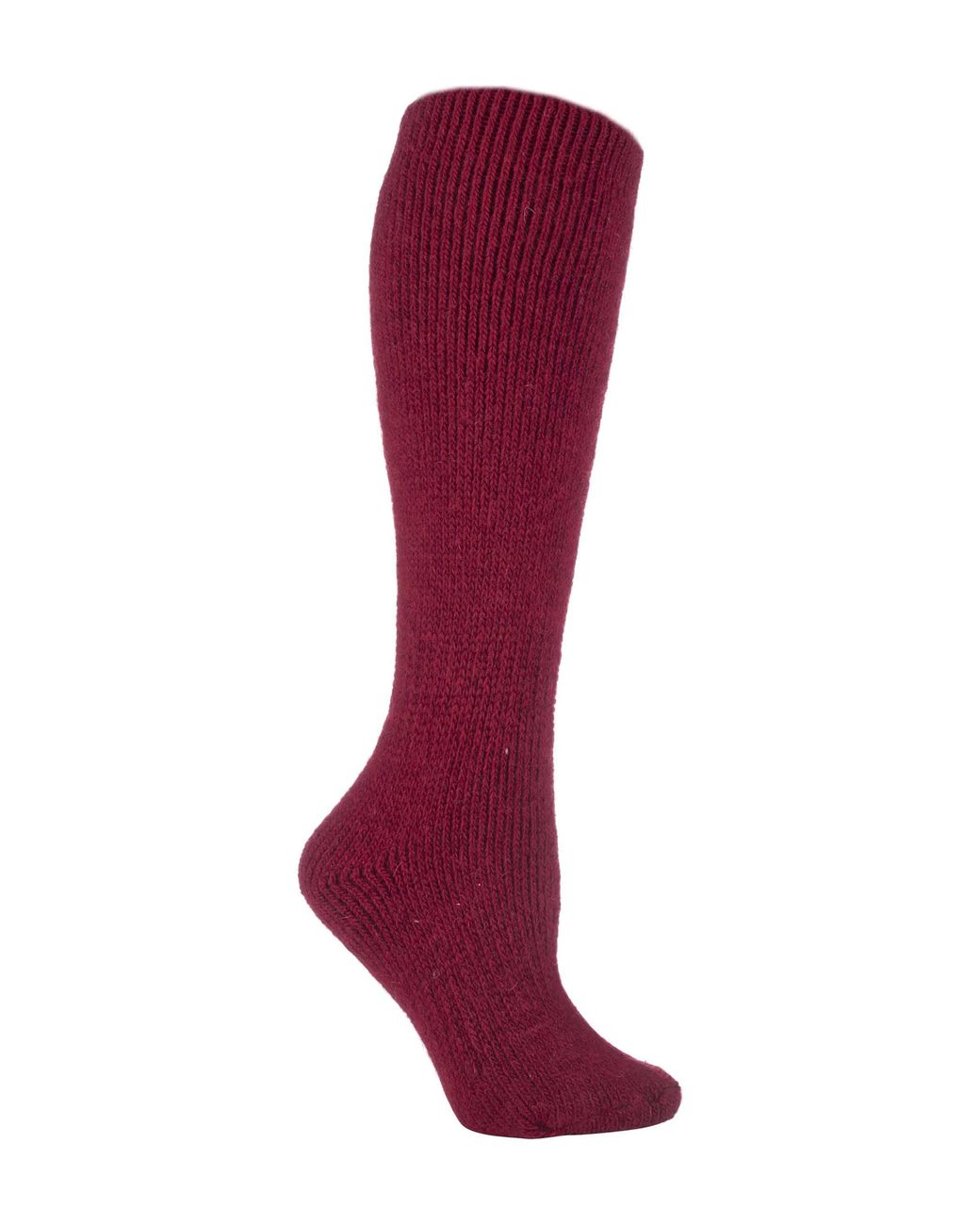 Heat Holders Ladies Extra Long Thick 2.7 Tog Coloured Knee High Wool Socks