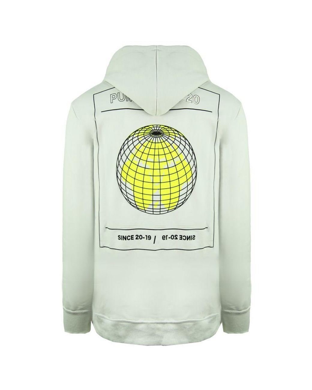 PUMA Gray X Helly Hansen Long Sleeve Pullover Hoodie 598283 95 Cotton for men