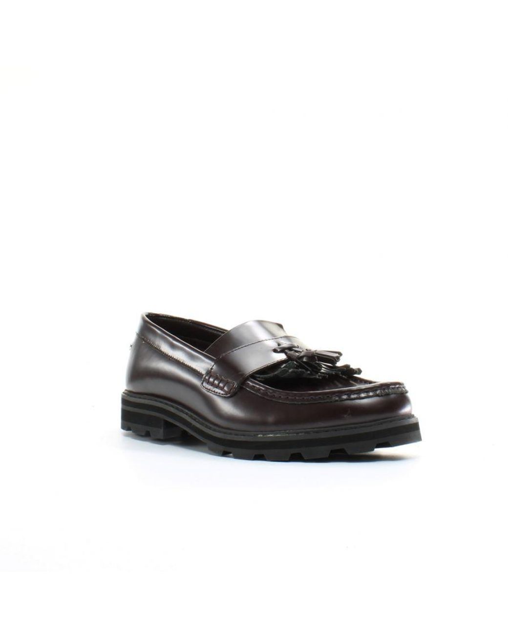 Ben Sherman Black Hyde Burgundy Shoes for men