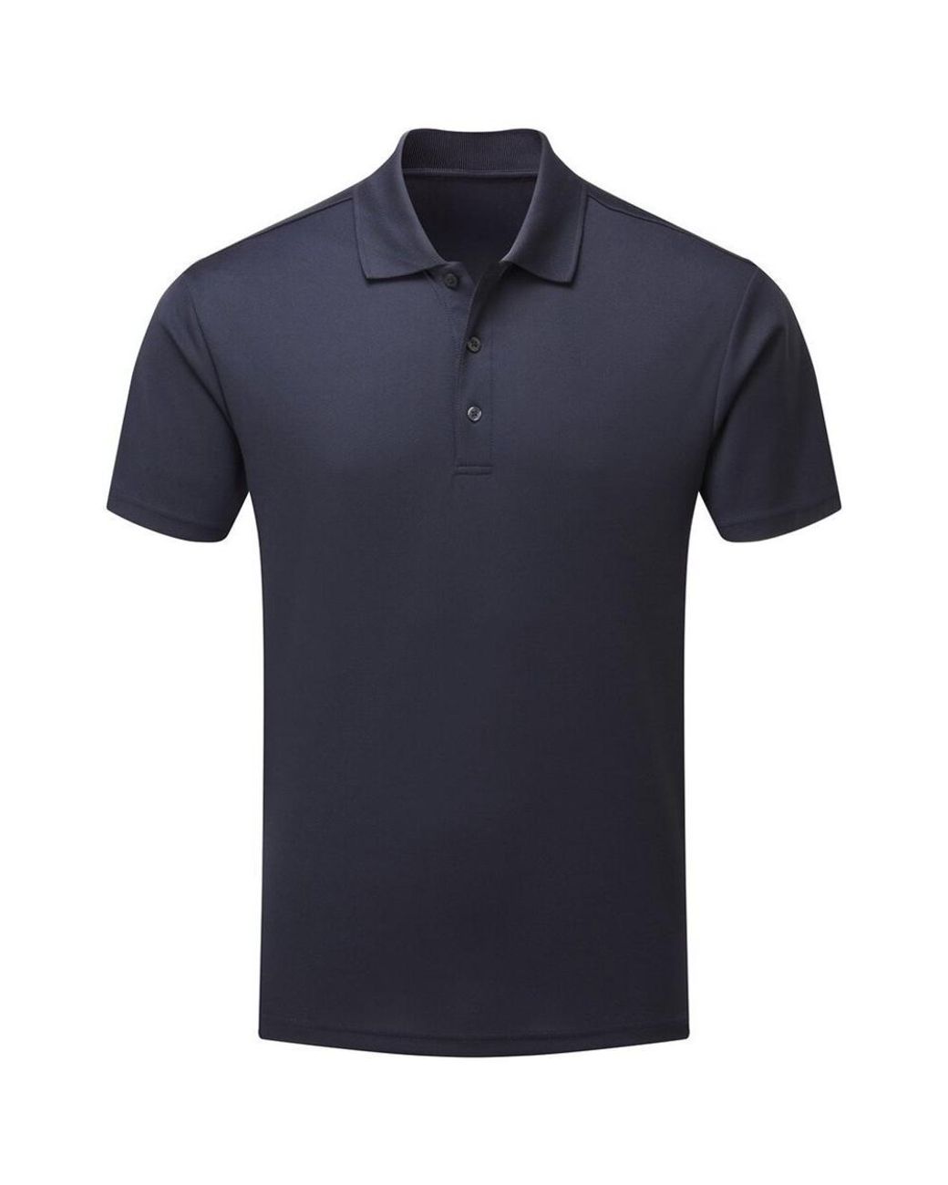 PREMIER Blue Sustainable Polo Shirt (French) for men