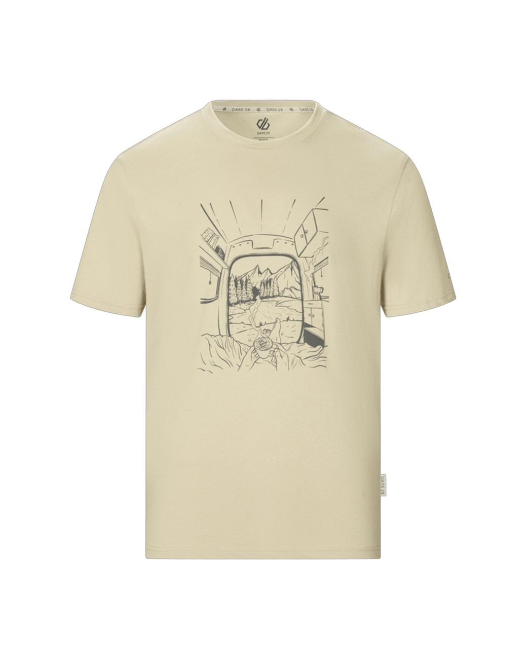 Dare 2b Natural Movement Iii Van Life T-Shirt (Abbeystone) for men
