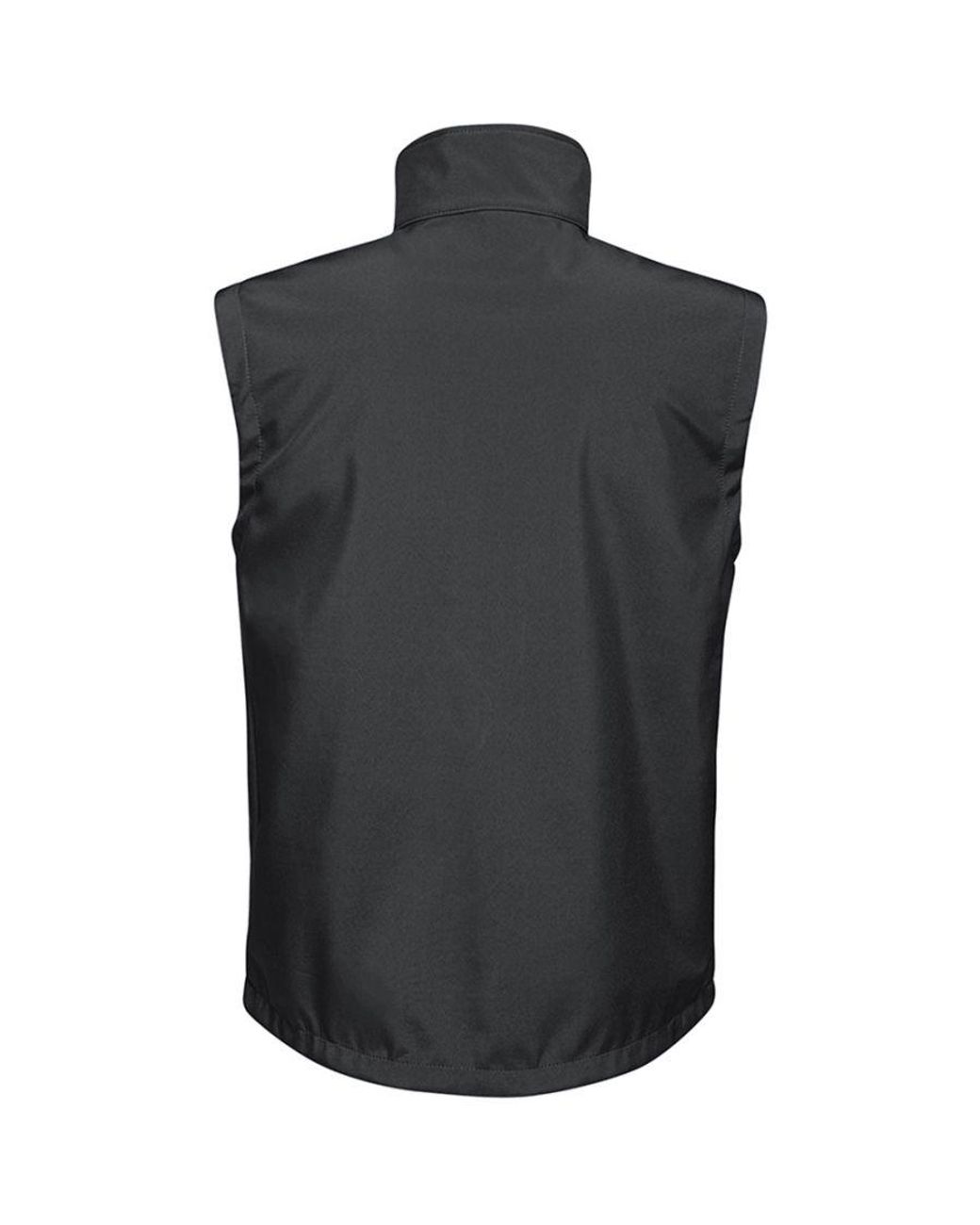 Regatta Black Octagon Ii Printable Soft Shell Bodywarmer for men
