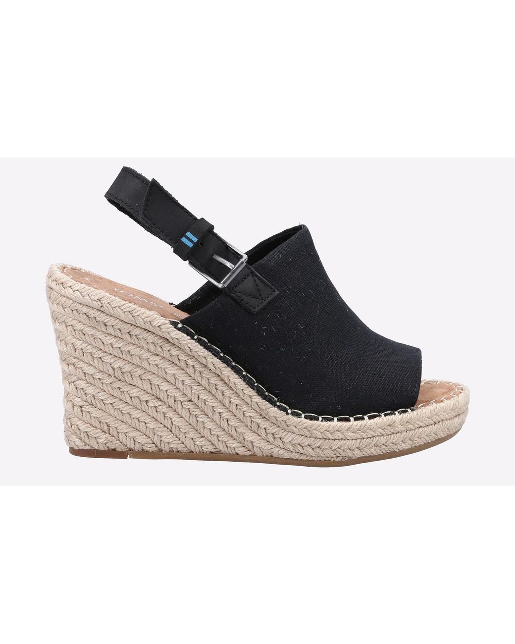 TOMS Blue Monica Wedge Sandal