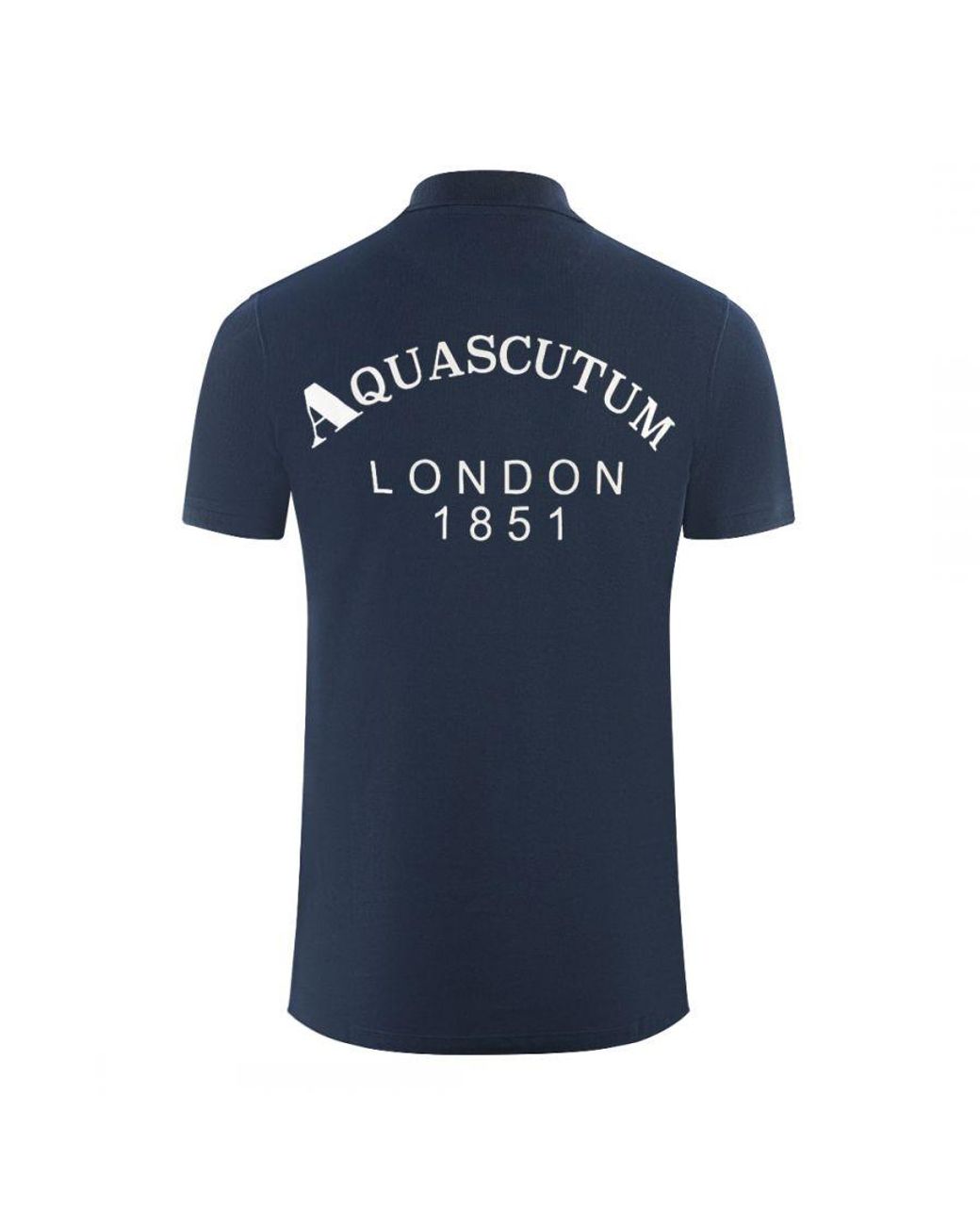 Aquascutum Blue London 1851 Polo Shirt for men