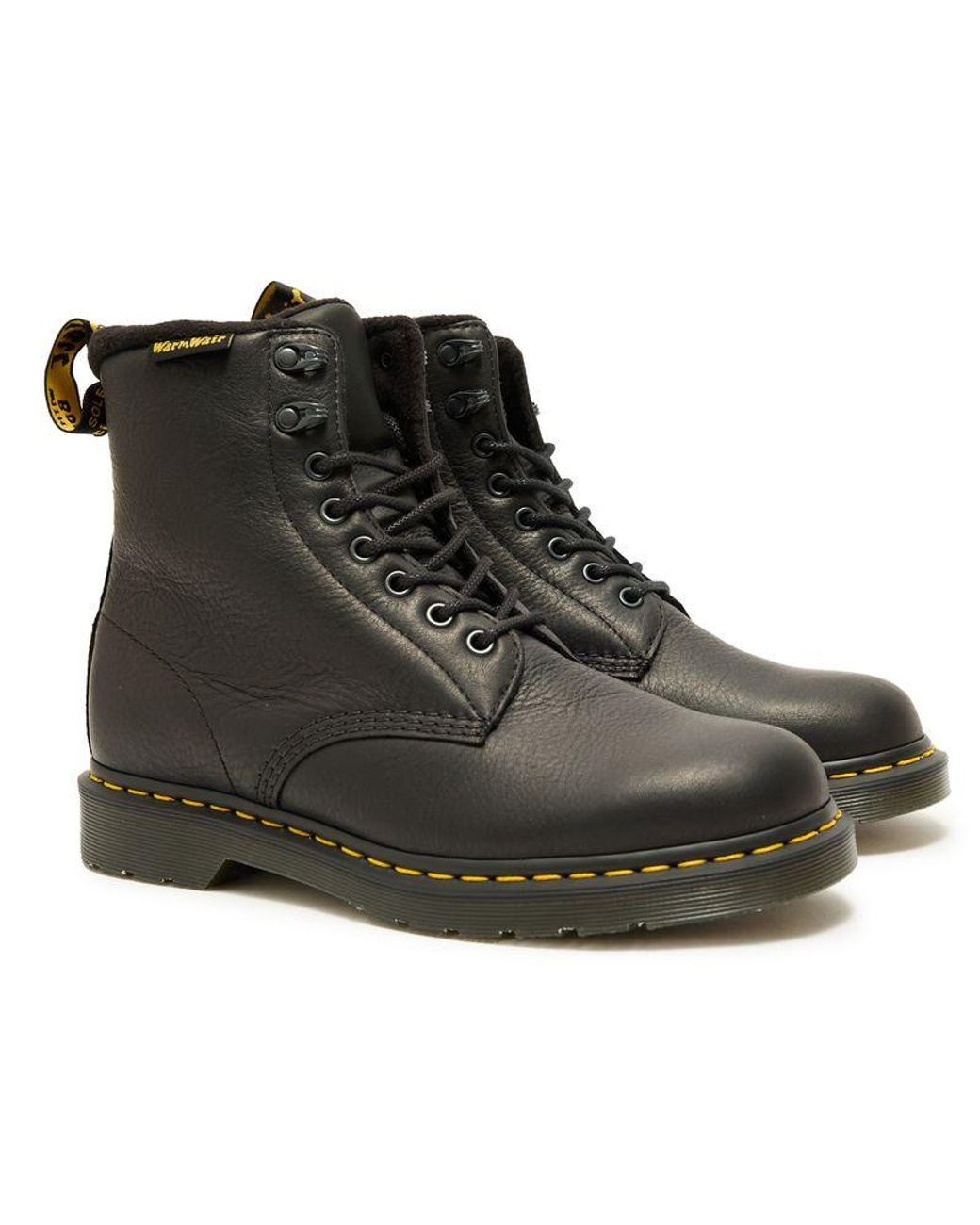 Dr. Martens Black Dr 1460 Warmwair Valor Wp Leather Boots for men